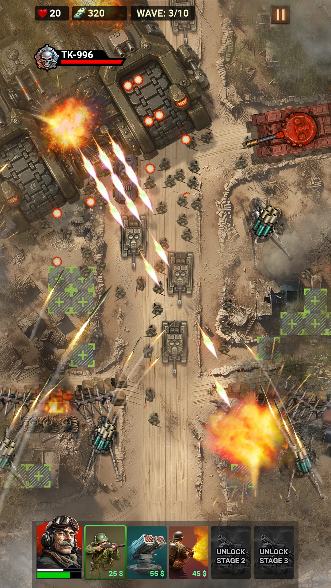 Win the War: 1945 TD screenshot